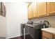 Convenient laundry room with modern appliances and ample storage space at 3417 Double Eagle Dr # Bldg 31, Marietta, GA 30008