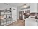 Contemporary kitchen with stainless steel appliances, sleek countertops, and ample storage at 2998 Kenville Ln, Decatur, GA 30034