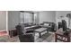 Spacious living room with hardwood floors, a fireplace, and plenty of natural light at 2998 Kenville Ln, Decatur, GA 30034
