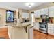 Bright kitchen with granite countertops, stainless steel appliances and lots of cabinet space at 4335 Burgomeister Pl, Snellville, GA 30039
