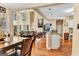 Open living space with high ceilings, lots of natural light and kitchen view at 4335 Burgomeister Pl, Snellville, GA 30039