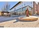 Community outdoor plaza with sculpture, hardscape and gathering spaces at 175 Central Ave, Fayetteville, GA 30214
