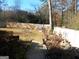 This backyard offers space to relax or garden at 4213 Janice Drive, Atlanta, GA 30337