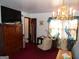 Comfortable bedroom with unique decor and a cozy seating area at 4213 Janice Drive, Atlanta, GA 30337