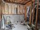 Unfinished basement space with exposed insulation, beams, and ductwork at 6281 Vinings Vintage Dr, Mableton, GA 30126