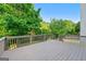 Spacious deck overlooking a lush backyard at 6281 Vinings Vintage Dr, Mableton, GA 30126