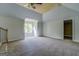 Large bonus room with a unique ceiling, natural light, and open layout at 345 Phillips Dr, Fayetteville, GA 30214