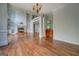 Bright living room with fireplace, built-in shelves and bar area at 345 Phillips Dr, Fayetteville, GA 30214