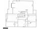Basement layout featuring a bathroom, stairs, and ample storage space at 340 Brookstone Dr, Carrollton, GA 30116