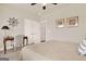 Cozy bedroom with neutral decor, a double door closet, and a comfortable bed at 5910 Stellata Cir, Cumming, GA 30028