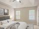 Cozy bedroom with vaulted ceiling and natural light at 28 Willow Ridge Dr, Hampton, GA 30228
