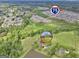 Expansive aerial view of the property, lush surroundings, and proximity to Interstate 75 access at 39 Gabrielle Ct, Stockbridge, GA 30281