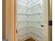 Walk-in pantry with metal shelving at 410 Wicklow St, Tyrone, GA 30290