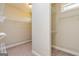 The walk-in closet has shelving for optimal storage at 410 Wicklow St, Tyrone, GA 30290