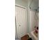 Clean, well-maintained bathroom with a shower and a closet at 411 Sherrels Frd, Peachtree City, GA 30269