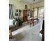 Open-concept dining room includes a cozy living area, seamless access to the outdoor patio at 411 Sherrels Frd, Peachtree City, GA 30269