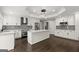 Beautiful kitchen featuring white cabinetry, granite countertops, stainless steel appliances, and an island at 3328 Sulky Se Cir, Marietta, GA 30067