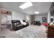 Finished basement featuring a sitting area, pool table, and ample space at 102 Santolina Park, Peachtree City, GA 30269
