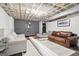 Spacious unfinished basement with exposed ceiling and plenty of potential at 6435 Philips Creek Dr, Cumming, GA 30041