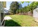 A well maintained backyard with a patio at 6844 Saganaw Dr, Rex, GA 30273