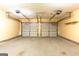 Two car garage, with automatic door openers and lights at 6844 Saganaw Dr, Rex, GA 30273