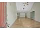 Bright and airy living room features hardwood floors, high ceilings, and neutral paint at 322 Wood Rdg, Peachtree City, GA 30269