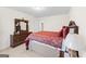 Carpeted bedroom with matching furniture, ceiling fan, overhead lighting and neutral paint at 3156 Oak Ridge Ln, Loganville, GA 30052