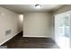 Bright living area featuring modern sliding glass doors that bring in ample natural light at 3191 Gay Dr, Decatur, GA 30032