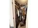 Walk-in closet with ample storage space, shelving, and hanging racks at 110 S Fairfield Dr, Peachtree City, GA 30269