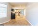 Open kitchen features stainless steel appliances and eat-in breakfast area at 2554 Willenhall Way, Lithonia, GA 30058