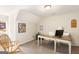 Well-lit office space featuring natural light, wood desk and neutral walls at 155 Lawrence Dr, Villa Rica, GA 30180
