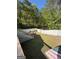 A beautiful backyard with a white fence and brick-paved area at 4430 Kings Hwy, Douglasville, GA 30135