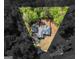 Bird's eye view of this property highlighting mature trees on a large lot at 225 Suffolk Way, Mcdonough, GA 30252