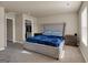 Spacious main bedroom featuring plush carpeting, neutral walls, and a walk-in closet at 820 Lake Chase, Fairburn, GA 30213