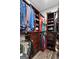 Spacious walk-in closet with wood shelving and ample storage space for clothes and accessories at 8655 Shoreline Dr, Jonesboro, GA 30236