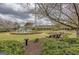 The public park features grassy lawns, water fountain, and seating at 106 Gateway Pt, Peachtree City, GA 30269