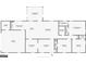 Detailed floor plan showing layout of rooms, including living room, bedrooms, kitchen, and bathrooms at 25 Hickory Dr, Stockbridge, GA 30281