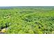 Aerial view showcasing the property situated among a dense forest of trees at 335 Winding Stream Trl, Hampton, GA 30228