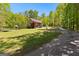 Beautiful ranch-style home featuring a long driveway and spacious, well-maintained front yard at 335 Winding Stream Trl, Hampton, GA 30228