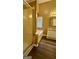 Bathroom featuring a tub, separate shower, and white vanity with a granite countertop at 4194 Wesley Hall Ln, Decatur, GA 30035