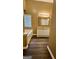 Bathroom with single vanity, granite countertop, tub and shower combo at 4194 Wesley Hall Ln, Decatur, GA 30035