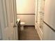 Bathroom featuring tile flooring, bathtub, toilet, and vanity at 100 Parliament Ct, Fayetteville, GA 30215