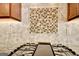 Close up of granite countertop with tile backsplash above stove at 1619 Cascade Overlook, Peachtree City, GA 30269