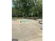 Community spa is fenced for safety, and has a table for snacks and drinks at 12214 Cypress Way, Fayetteville, GA 30215
