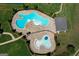 Aerial view of neighborhood swimming pools at 1597 Culpepper Ln, Mcdonough, GA 30253