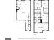 Floor plan featuring kitchen, living room, dining area and bedrooms and bathrooms at 5260 Sherwood Way, Cumming, GA 30040