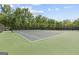 Tennis court in a community featuring a well-maintained surface, surrounded by lush greenery, for recreational enjoyment at 5260 Sherwood Way, Cumming, GA 30040