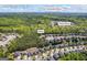 Aerial view of Lawrenceville, GA, neighborhood with lush greenery and established homes at 1154 Ridge Hollow Ln, Lawrenceville, GA 30043