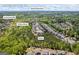 Aerial view of Lawrenceville, GA, neighborhood featuring lush greenery and homes at 1154 Ridge Hollow Ln, Lawrenceville, GA 30043