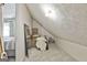 Finished attic space offering carpet and bonus storage at 160 Wills Way, Fayetteville, GA 30214